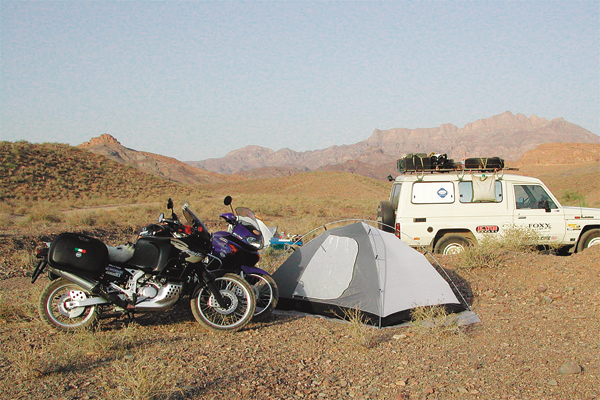 Coming to Iran with a camper,car or bike.